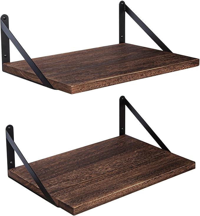 SAUMONIERES Floating Shelves Bookshelf by Saumonieres