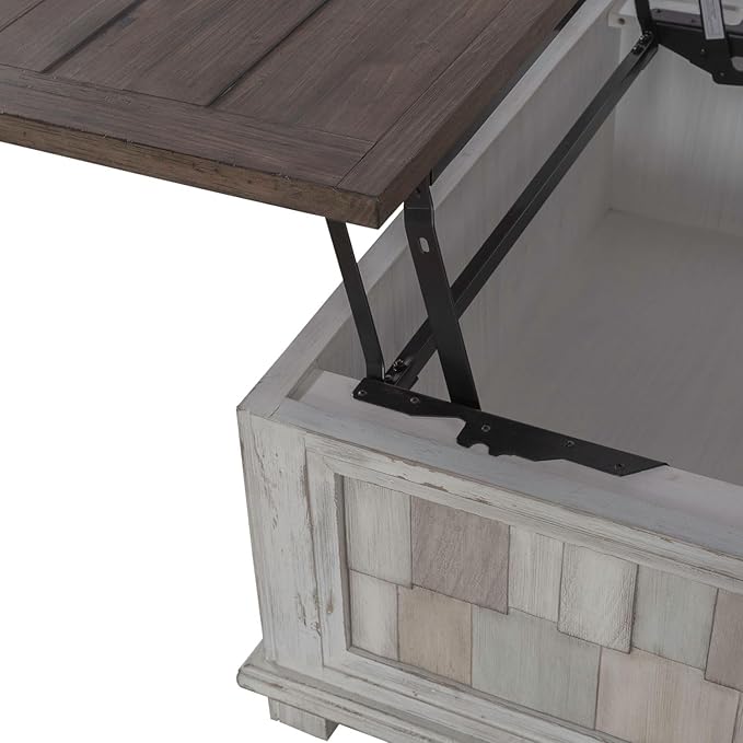 Liberty Furniture River Place Living Room Lift Top Storage Cocktail Table - Image 9