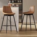 VASAGLE Bar Stools Set of 2, Bar Height Bar Stools by VASAGLEbySONGMICSHOME