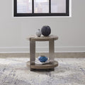 Liberty Furniture Harlow Living Room Round End Table by LibertyFurniture