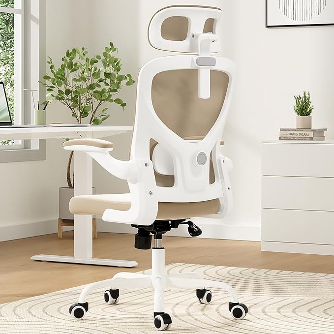 Ergonomic Office Chair, Comfy Home Office Chair High Back Computer Chair by Unknown