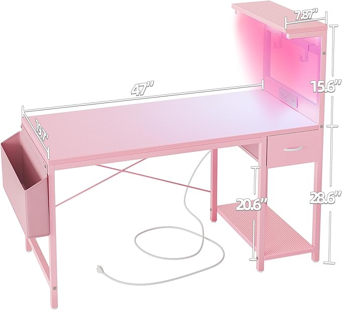 TIQLAB Gaming Desk 47 inch - Image 3