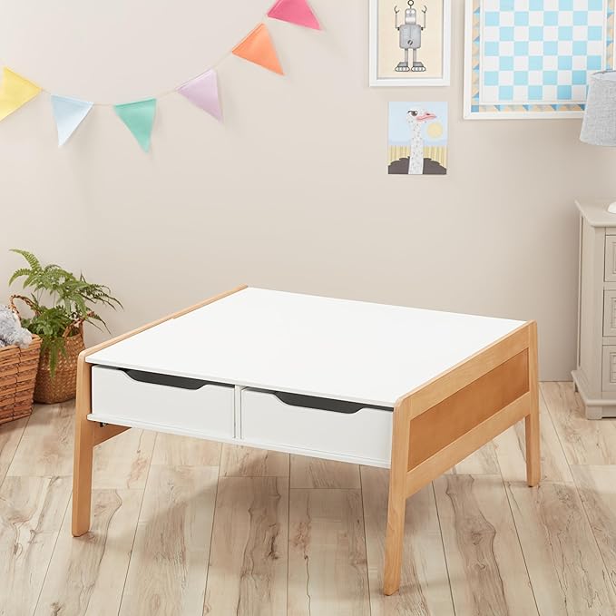 Melissa & Doug Kids Furniture Wooden Art & Activity Table - Image 5