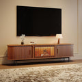 POVISON Sliding Tambour Door TV Stand by POVISON