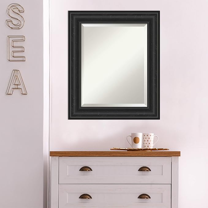 Amanti Art Black Bathroom Mirror - Image 6