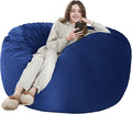 HABUTWAY Bean Bag Chair: Giant 4' Memory Foam Furniture Bean Bag Chairs by HABUTWAYMakeYourLifeComfortable