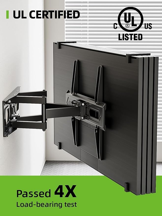 USX MOUNT TV Wall Mount for 32-65 inch Flat Screen/LED/4K up to 110lbs - Image 6