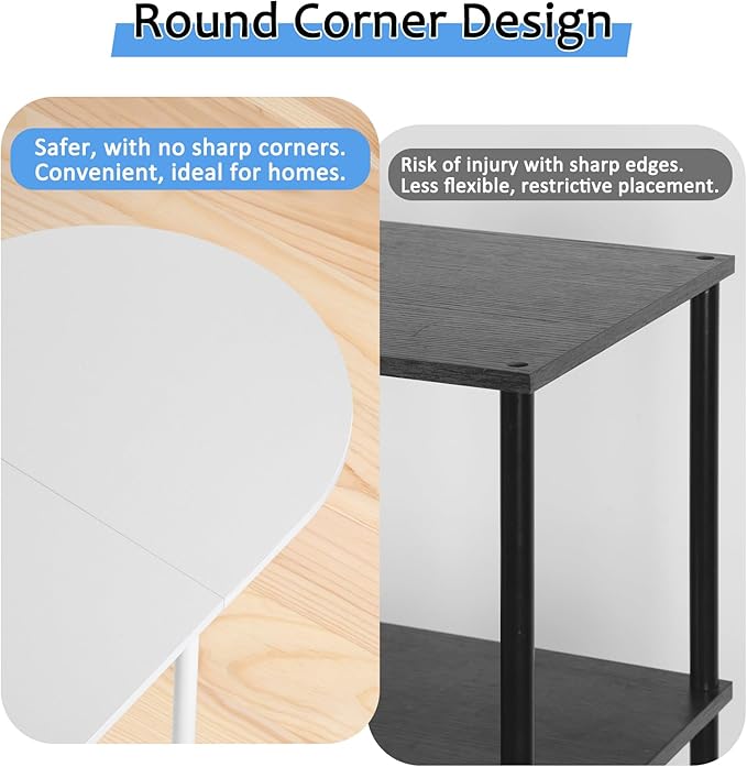 Small Oval Coffee Tables Modern Low Coffee Table - Image 7