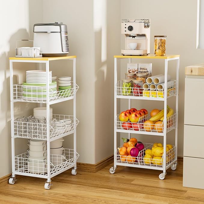 HapiRm Kitchen Fruit Vegetable Cart - Image 6