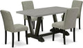 East West Furniture V696AB106-5 5 Piece Dining Table Set by EastWestFurniture