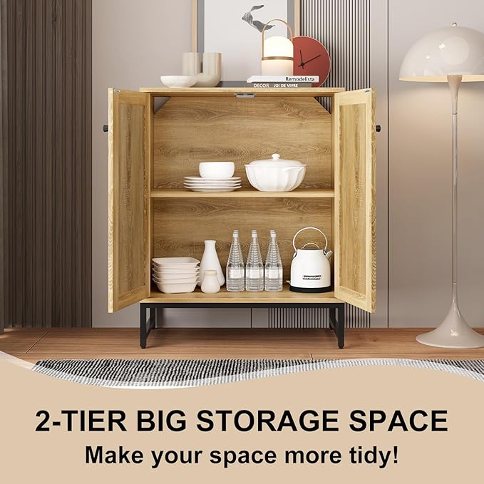 Sideboard Buffet Cabinet, Storage Cabinet - Image 6