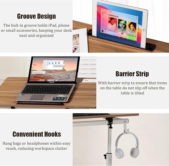 SIDUCAL Standing Desk Height Adjustable - Image 7