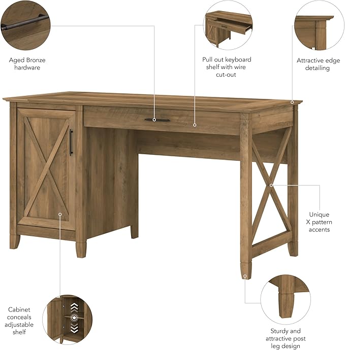 Bush Furniture Key West Computer Desk - Image 5