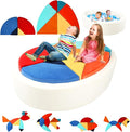 Kids Play Couch, 2-in-1 Egg-Shape Kid Plays Sofa by HeyPappy