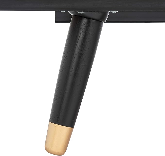 SAFAVIEH Beatrix TV Stand for up to 60" Flatscreen – Black & Oak, 2 Doors - Image 10