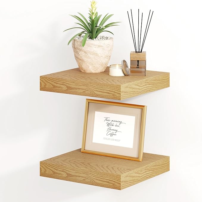 Fun Memories Floating Shelves, 8 Inch Deep Floating Shelves by FunMemories