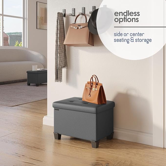 STORAGEBUD Storage Ottoman Cube - Image 6