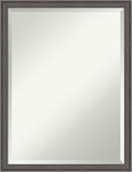 Amanti Art Silver Bathroom Mirror by AmantiArt