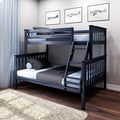 Max & Lily Bunk Bed Twin Over Full Size by MaxLily