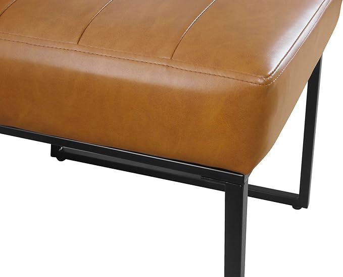 HomePop Channeled Metal Dining Chair Home Décor | Single Pack - Image 8