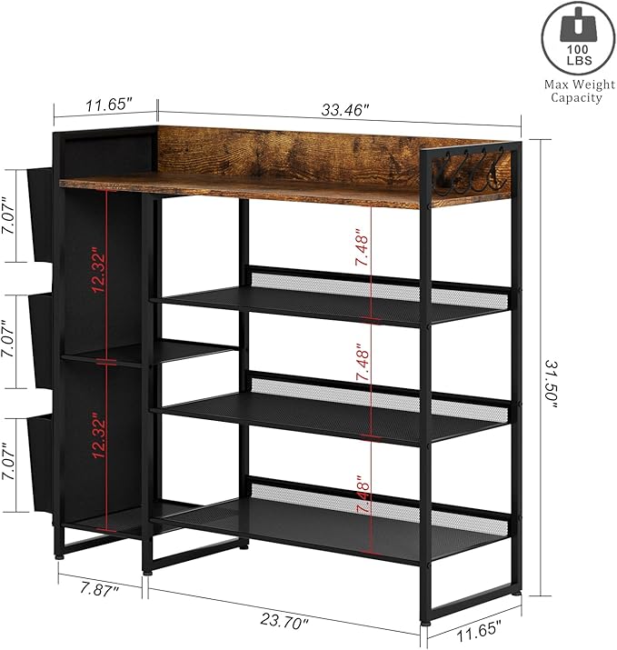 Shoe Racks Bench, Shoe Organizer - Image 3