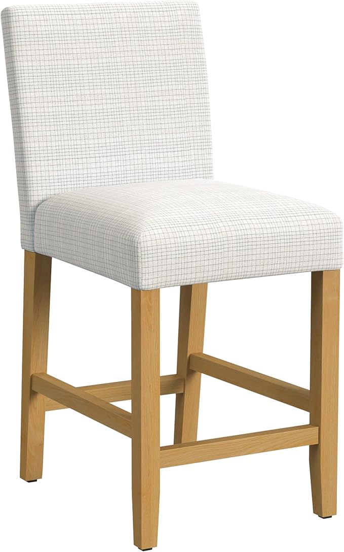 HomePop Home Decor | Classic Counter Height Bar Stools | 24 Inch Bar Stools | by HomePop