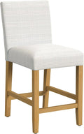 HomePop Home Decor | Classic Counter Height Bar Stools | 24 Inch Bar Stools | by HomePop