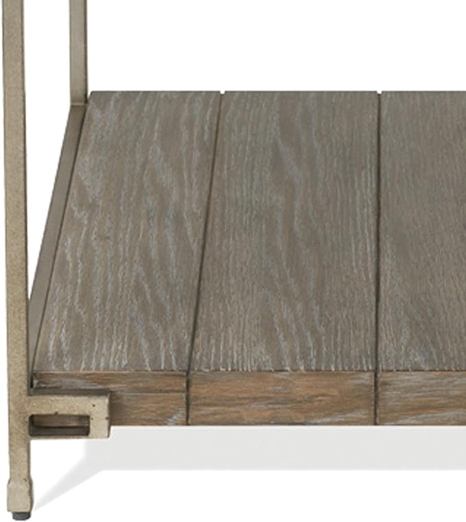 Roundhill Furniture Corbeta Living Room, End Tables, Aged Graphite - Image 9