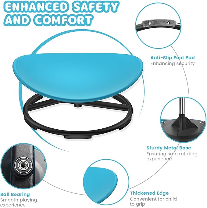 Spinning Chair for Autistic Kids, Sensory Chair for Autistic Children, Training - Image 6