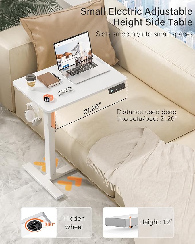 Small Mobile Standing Desk - Image 3