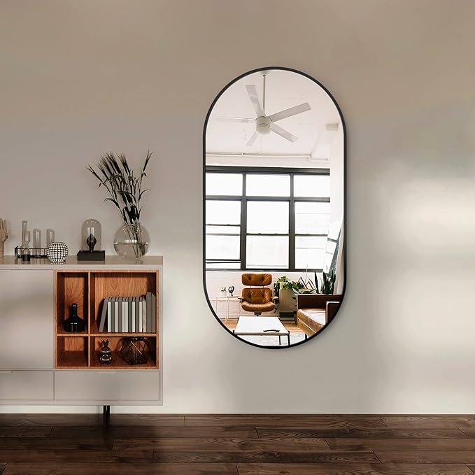 Delma Bathroom Wall Full Length Mirror - Image 2