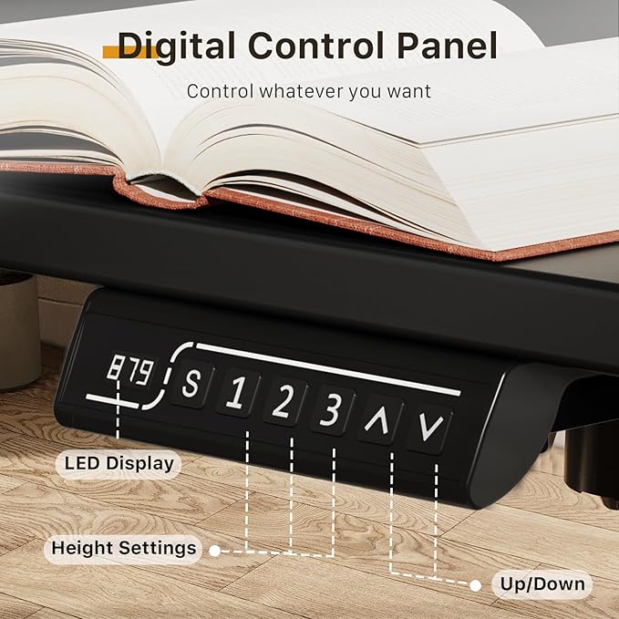 JOY worker Small Electric Standing Desk - Image 10