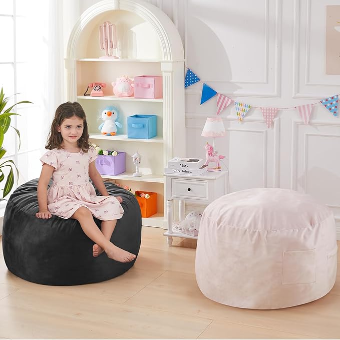 Kids Bean Bag Chair Bed - Image 2