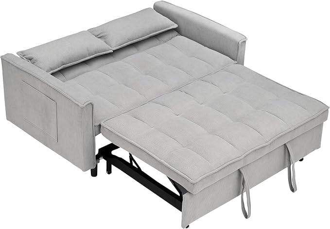 Ball & Cast Convertible Sofa Bed, Pull Out Loveseat Sleeper Sofa, Convertible - Image 10