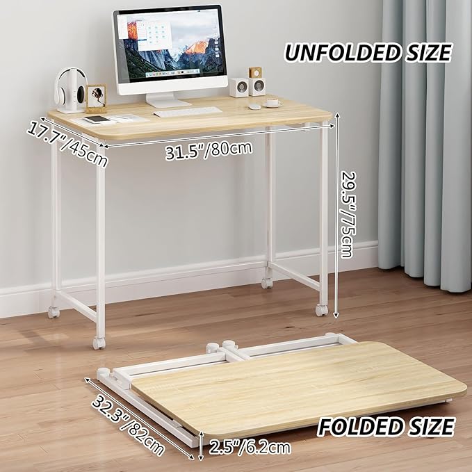 JSB Small Folding Computer Desk - Image 3