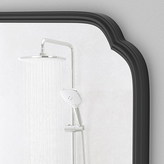 Matte Black Bathroom Vanity Mirror - Image 6