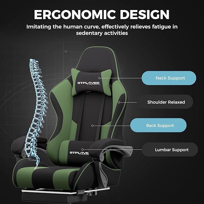 GTPLAYER Gaming Chair, Computer Chair - Image 7