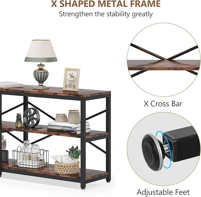 Tribesigns 70.9 Inch Extra Long Console Table, Modern Sofa Table Behind Couch - Image 8