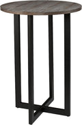 SEI Furniture Danby 42" Bar Bistro Table, Burnt Oak by SEIFurniture