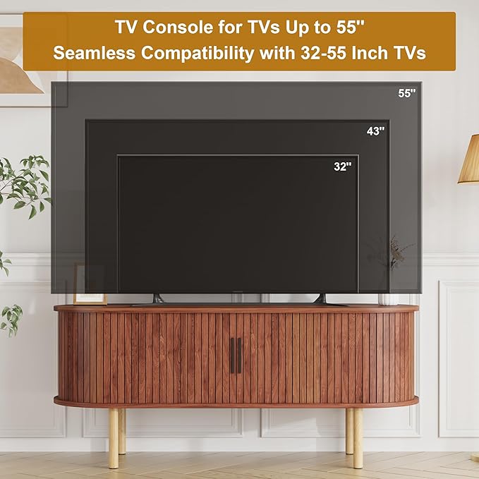 47.2" TV Stand, Modern TV Console Table - Image 6