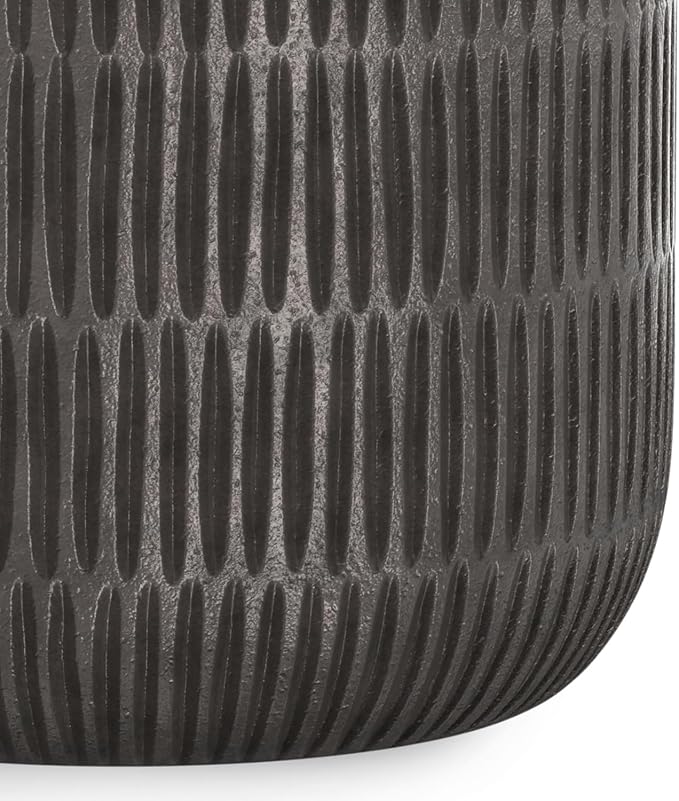 SIMPLIHOME Juno Metal Side Table in Graphite, 14.6 x 14.6 x 21.5 inches - Image 8