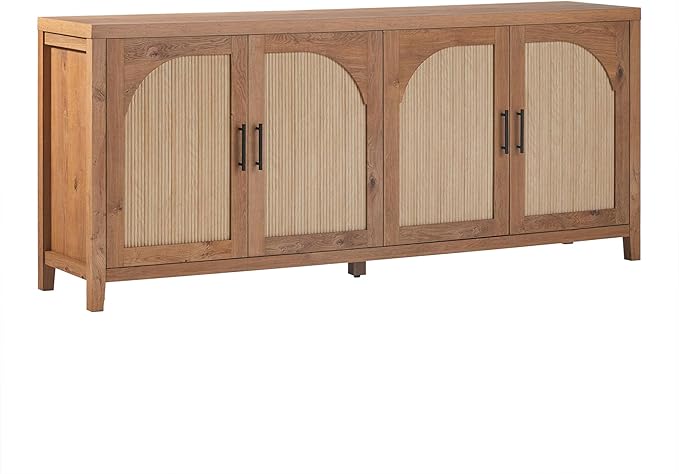 Walker Edison Sasha 4-Door Reeded Sideboard Buffet by WalkerEdison