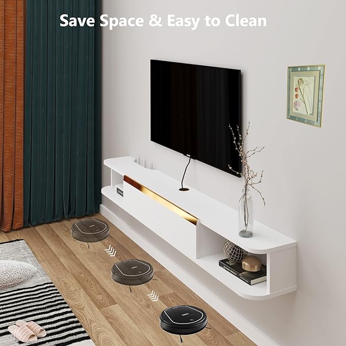 Floating TV Stand, Floating Shelves - Image 2