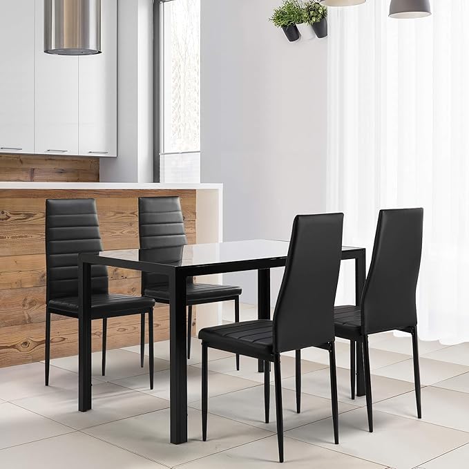 Ball & Cast 5 Pieces Dining Table Set by BallCast