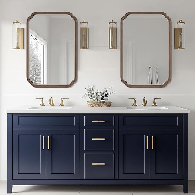 WallBeyond Wood Bathroom Mirror - Image 2