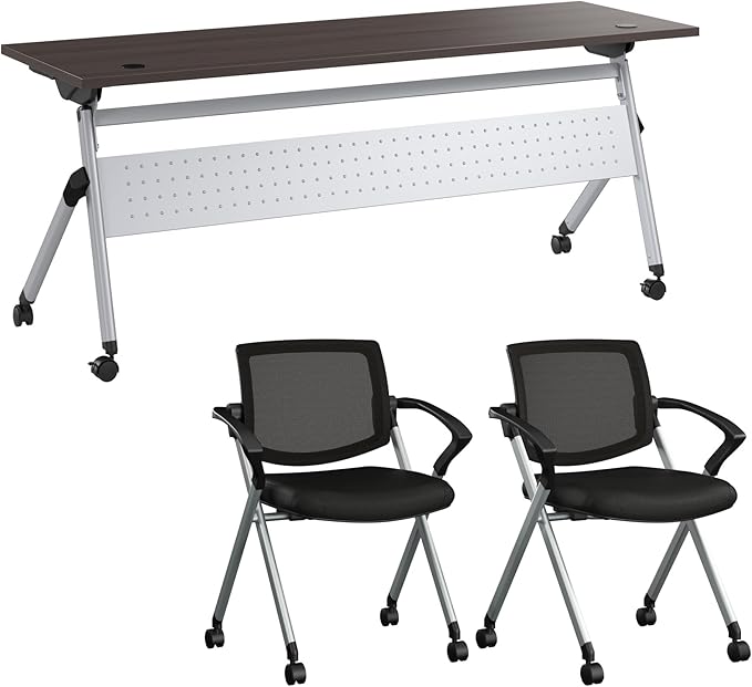 Bush Business Furniture Folding Training Table Set - Image 2