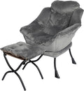 Kokel Lazy Chair with Folding Ottoman, Living Room Chairst by Unknown