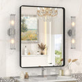22x30 Inch Black Metal Framed Mirror by VANLIOBathroomMirror
