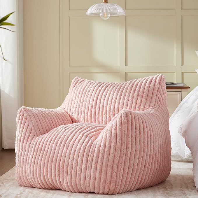 Giant Bean Bag Chairs for Adults Teens, Large Bean Bag Sofa Chairs by Unknown