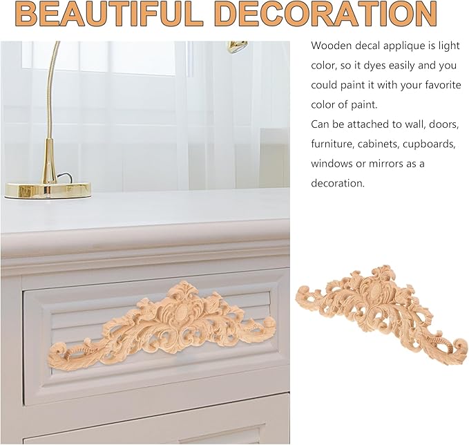 BESPORTBLE Wood Applique Onlay - Image 4